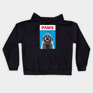 Paws Pug Kids Hoodie